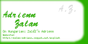 adrienn zalan business card